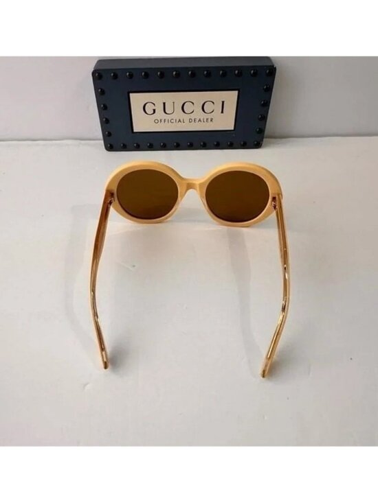 ? - New Authentic GUCCI GG1081S 004 Round Sunglasses main image 6